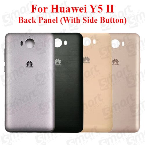 For Huawei Y5 II 2016 Back Panel/Backshell/ Casing + Side Buttion With Logo-All Colors Available