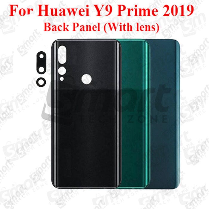 For Huawei Y9 Prime 2019 Back Panel/Backshell/ Casing +Camera lens With Logo-All Colors Available