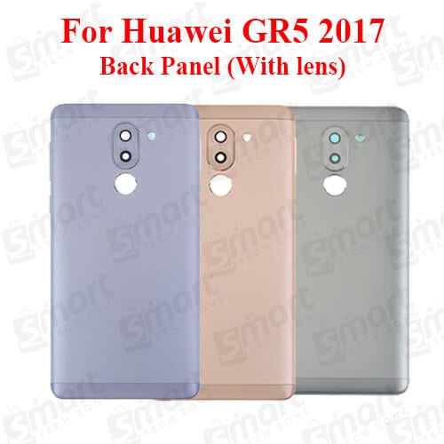 For Huawei GR5 2017 Back Panel/Backshell/ Casing +Camera lens+Side Button With Logo-All Colors Available