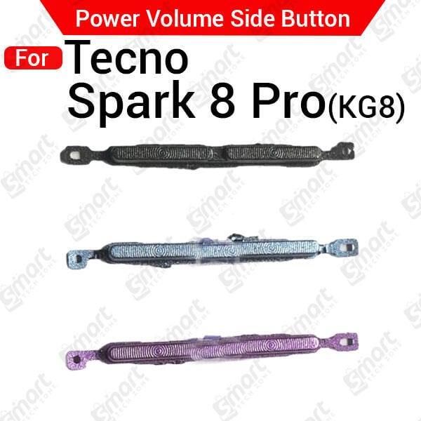 Volume Button Outside Key For Tecno Spark 8 Pro KG8