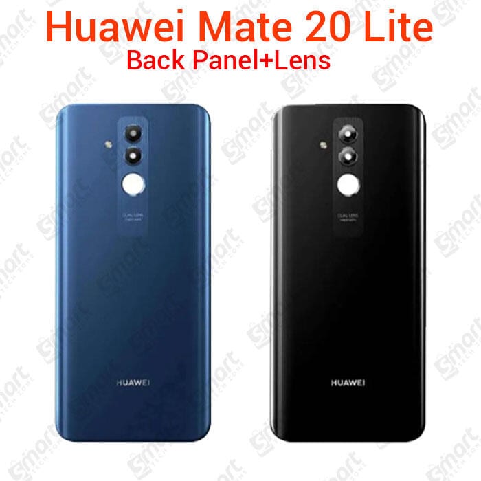 Huawei Mate 20 Lite Back Panel/Backshell/ Casing + Without Camera Lens + Side Buttons With Logo-All Colors Available