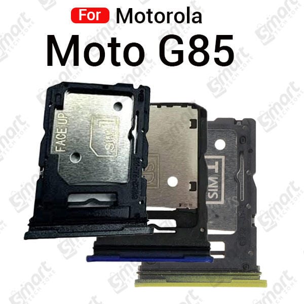 For Motorola Moto G85 Sim Tray Micro SD Card Slot with Sim Ejector Pin Replacement Part