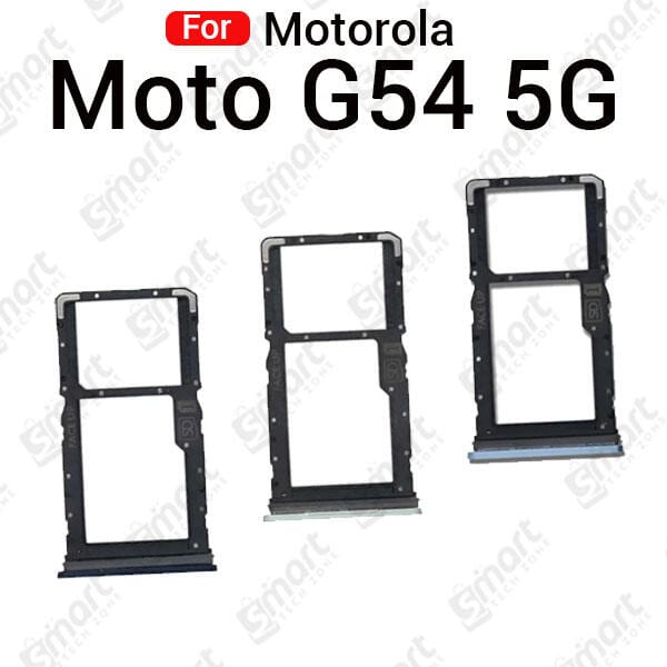 For Motorola Moto G54 5G Sim Tray Micro SD Card Slot with Sim Ejector Pin Replacement Parts