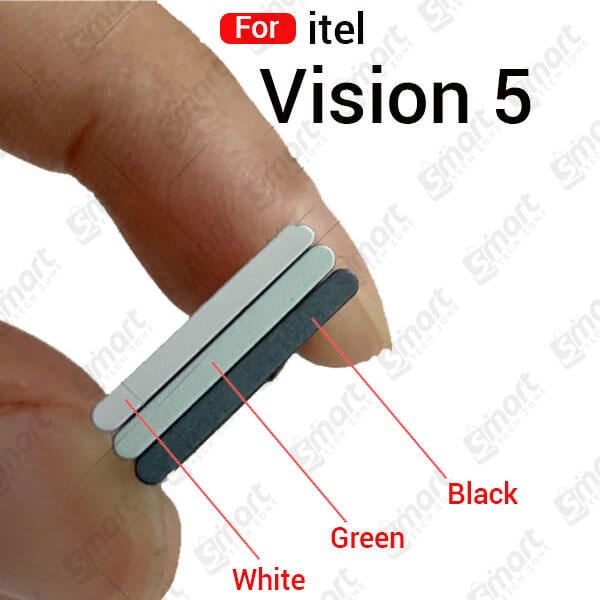 For itel Vision 5 Sim Tray Micro SD Card Slot with Sim Ejector Pin Replacement Parts