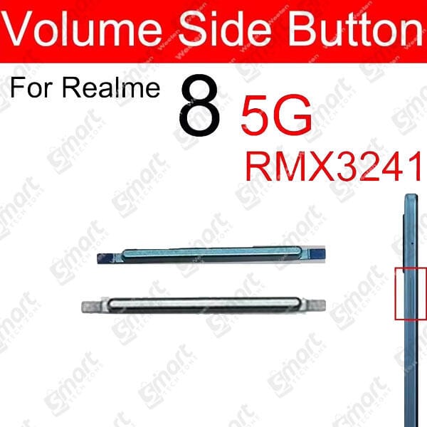 Volume Button Outside Key For Realme 8 5G