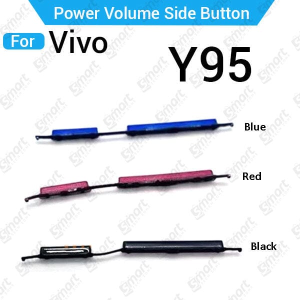 Compatible with Vivo Y95 External Side Buttons Power On Off + Volume Control Button Outside Side Keys