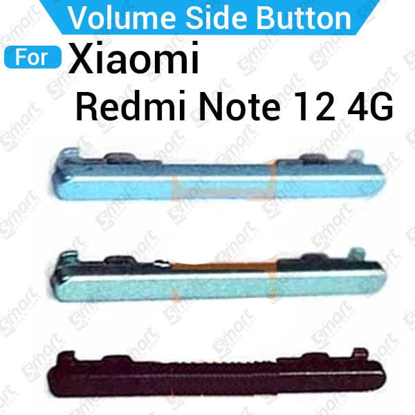 For Xiaomi Redmi Note 12 4G Volume Button Outside Key
