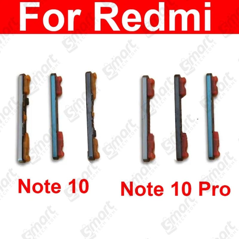 Volume Button Outside Key For Xiaomi Redmi Note 10 10 Pro