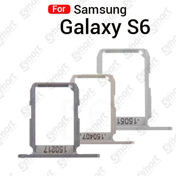 For Samsung Galaxy S6 Sim Tray Micro SD Card Slot with Sim Ejector Pin Replacement Parts