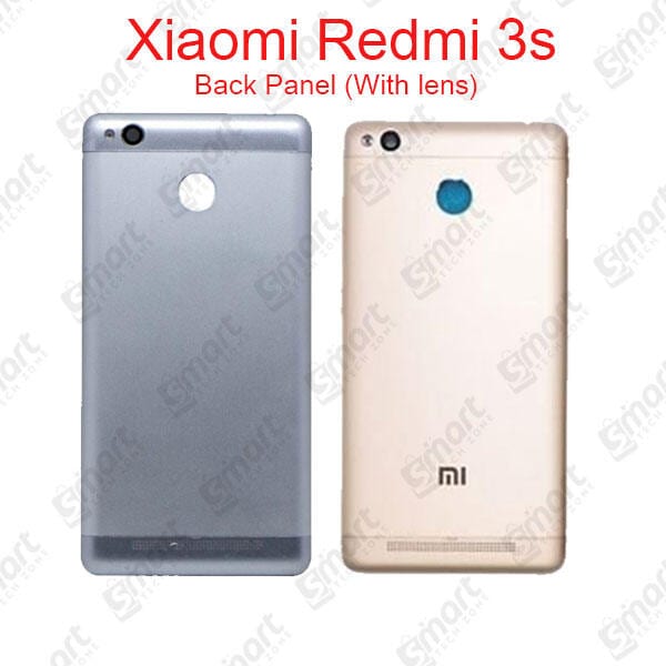 Xiaomi Redmi 3s Back Panel/Backshell/ Casing + With Camera Lens + Side Buttons With Logo-All Colors Available