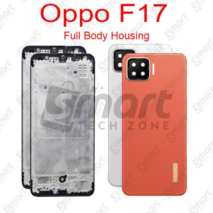For Oppo F17 CPH2095 Full Body Housing With Camera Glass (LCD Frame, Side/Middle Frame, Back Panel/Backshell)