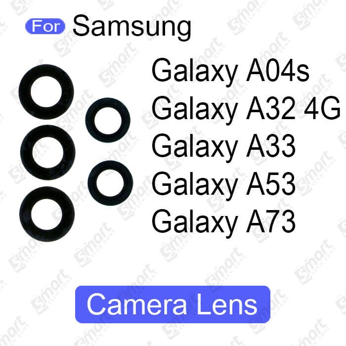 Camera Main Glass Lens for Samsung Galaxy A04s A32 4G A33 A53 A73 Replacement Part (Not Tempered Camera Glass Protector)