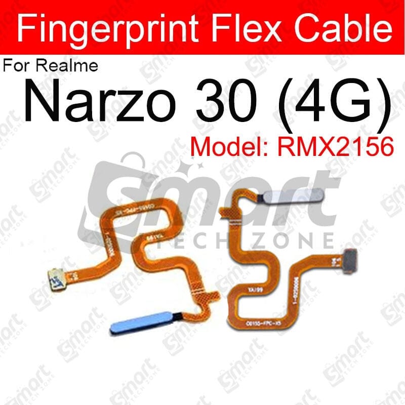 Fingerprint Sensor with Flex Cable for Realme Narzo 30 4G
