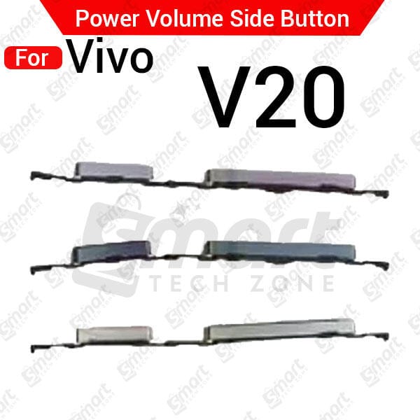 Compatible with Vivo V20 External Side Buttons Power On Off + Volume Control Button Outside Side Keys