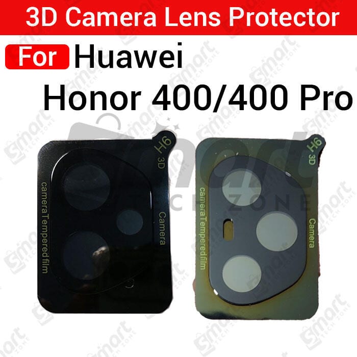 3D Back Camera Lens Glass Protector for Huawei Honor 400 400 Pro | Full Camera Coverage I 3D Lens Shield I Oil Resistant