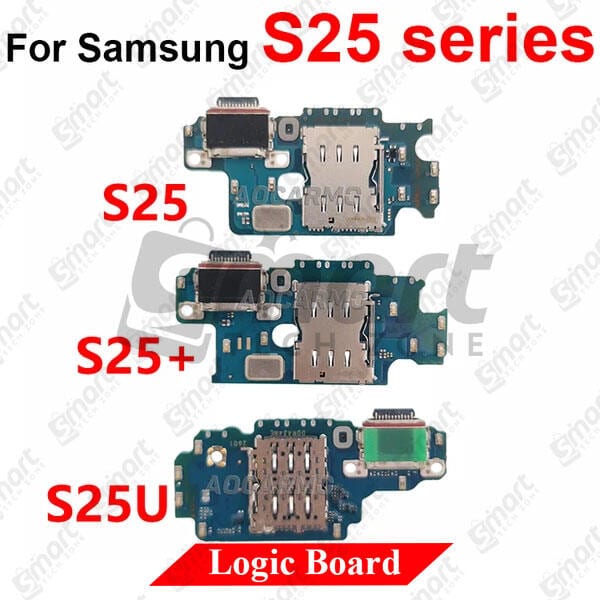 Charging Logic Board For Samsung Galaxy S25 S25 Plus S25 Ultra Charging Port USB Plug PCB Dock Connector Spare parts