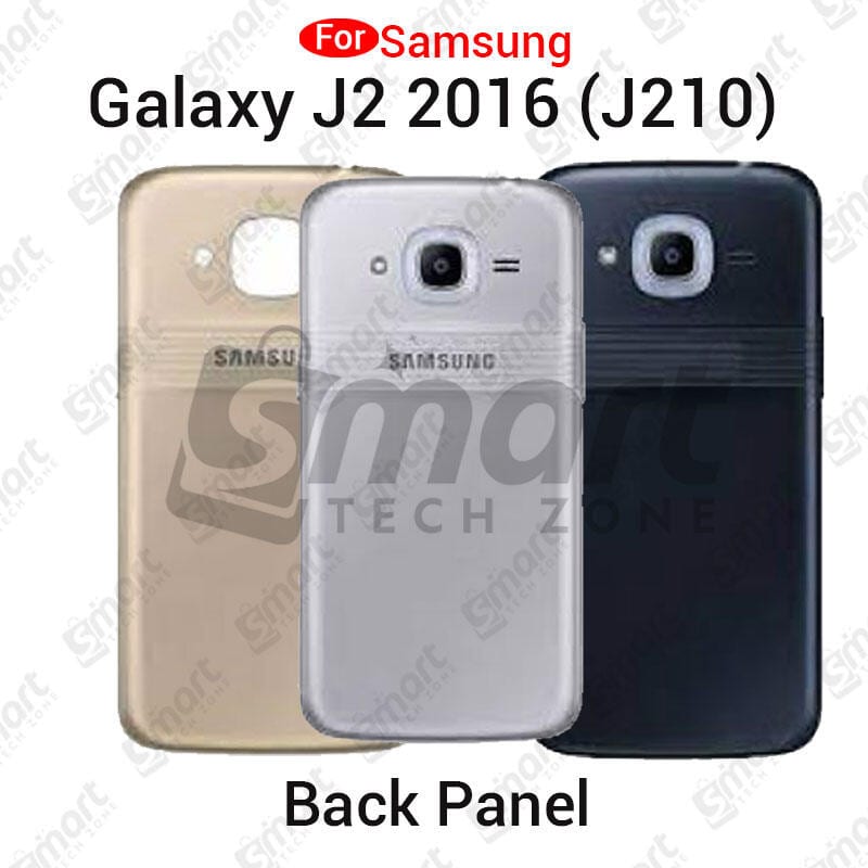 Samsung Galaxy J2 2016 J210 Back Panel/Backshell/ Casing + With Camera Lens + Side Buttons With Logo-All Colors Available