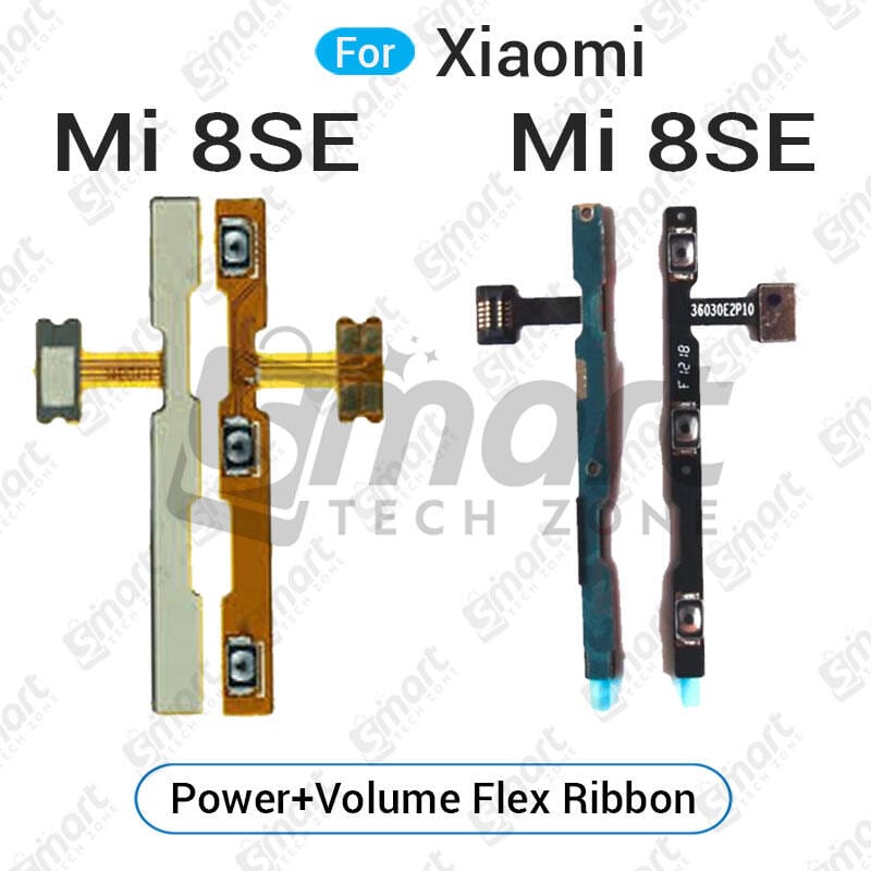 Xiaomi Mi A3 8SE Power on / off Switch Button Side Volume Up Down Buttons Flex Cable Replacement Parts