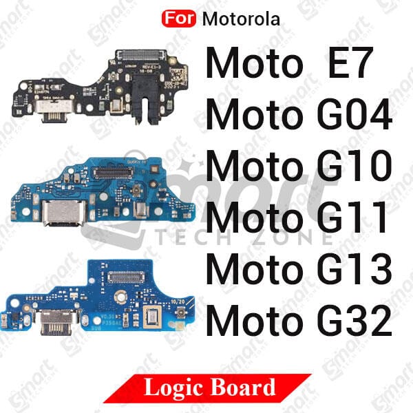 Charging Logic Board For Motorola Moto E7 G04 G10 G11 G13 G32 Charging Port USB Plug PCB Dock Connector Spare parts