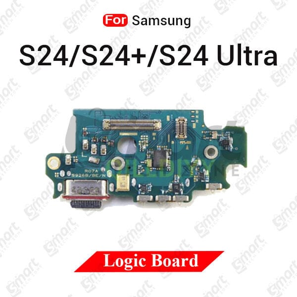 Charging Logic Board For Samsung Galaxy S24 S24 Plus S24 Ultra Charging Port USB Plug PCB Dock Connector Spare parts