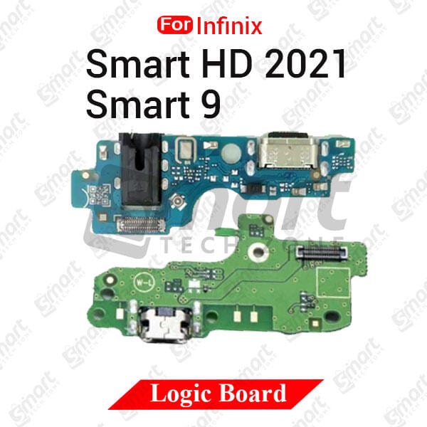Charging Logic Board For Infinix Smart HD 2021 Smart 9 Charging Port USB Plug PCB Dock Connector Spare parts