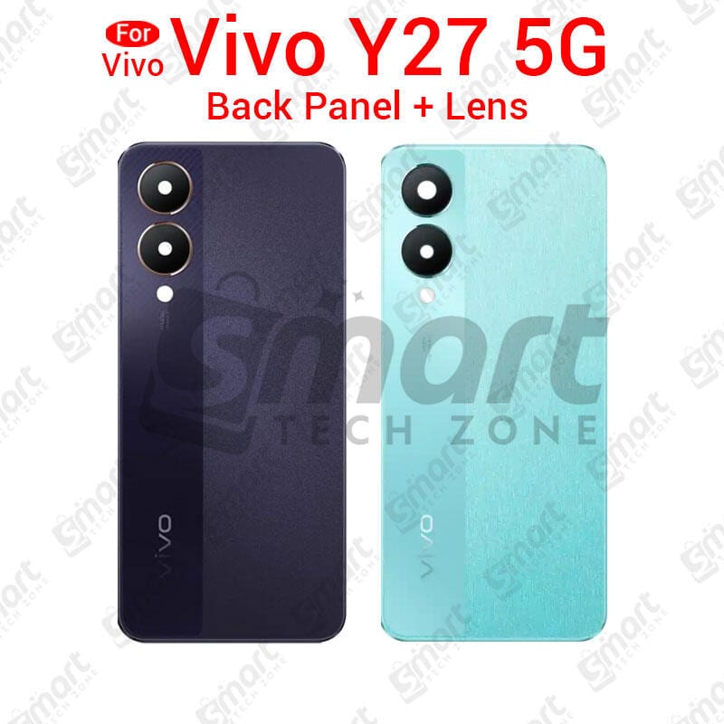 For Vivo Y28 5G Back Panel/ Backshell/ Camera Lens Casing Logo-All Colors Available
