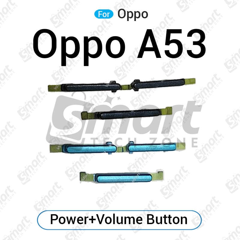 Power Volume Outside Key Side Button for Oppo A53 External Volume Button + Power ON/OFF