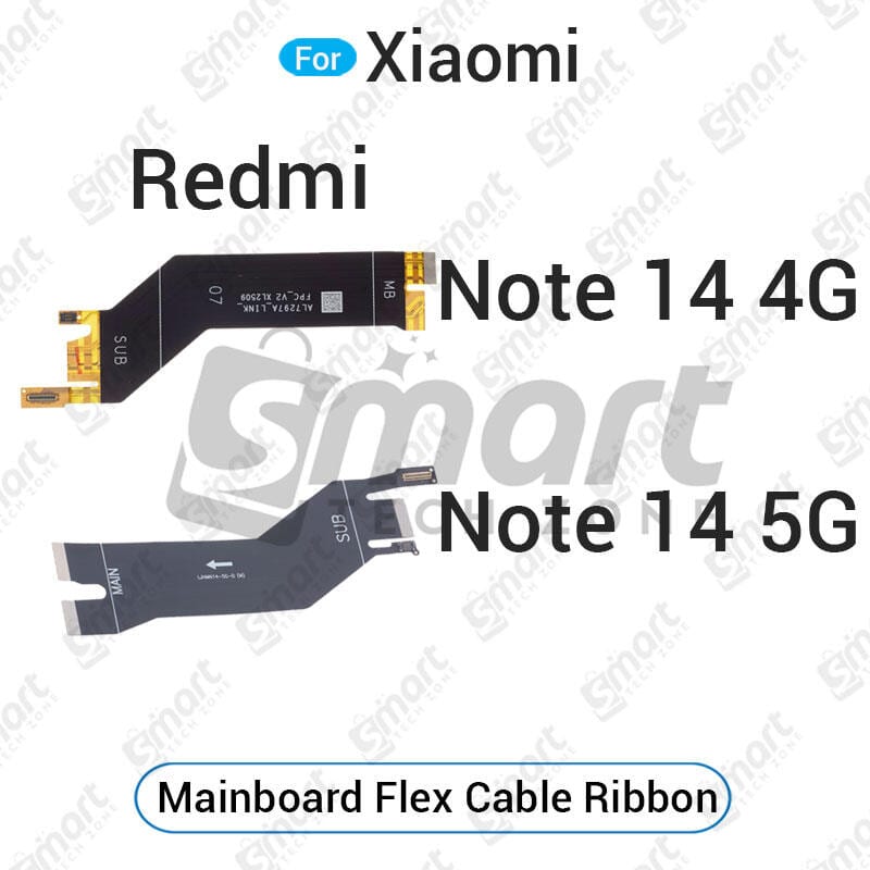 Mainboard Flex For Xiaomi Redmi Note 14 4G 5G Main Board Motherboard Connector Flex Cable