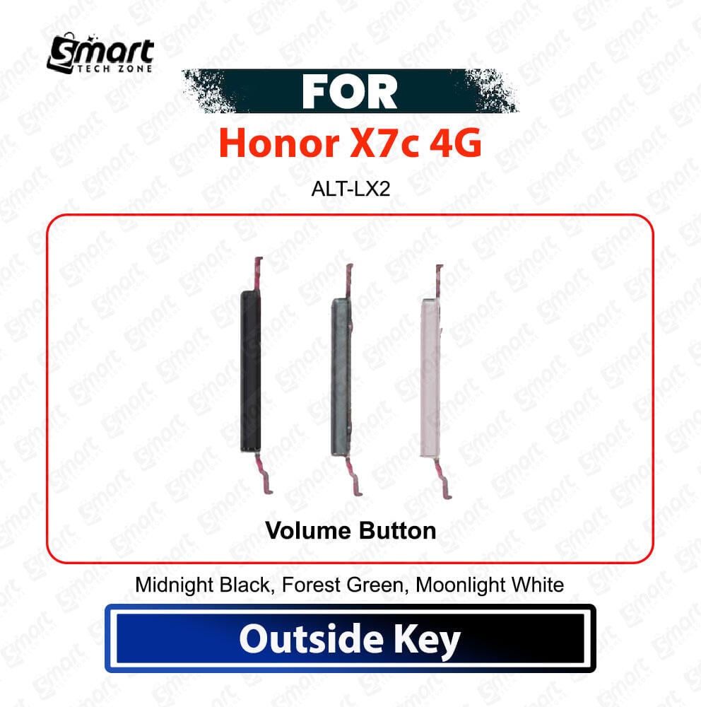 Honor X7c 4G Volume Up Down Control Keys Replacement Repair Spare Part for ALT-LX2