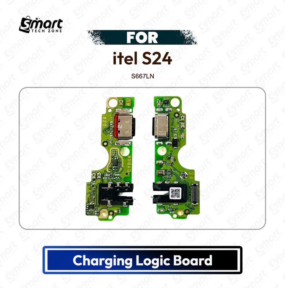 itel S24 Charging Port PCB Sub Board USB Plug Dock Connector Logic Board Repair Spare Part (S667LN)
