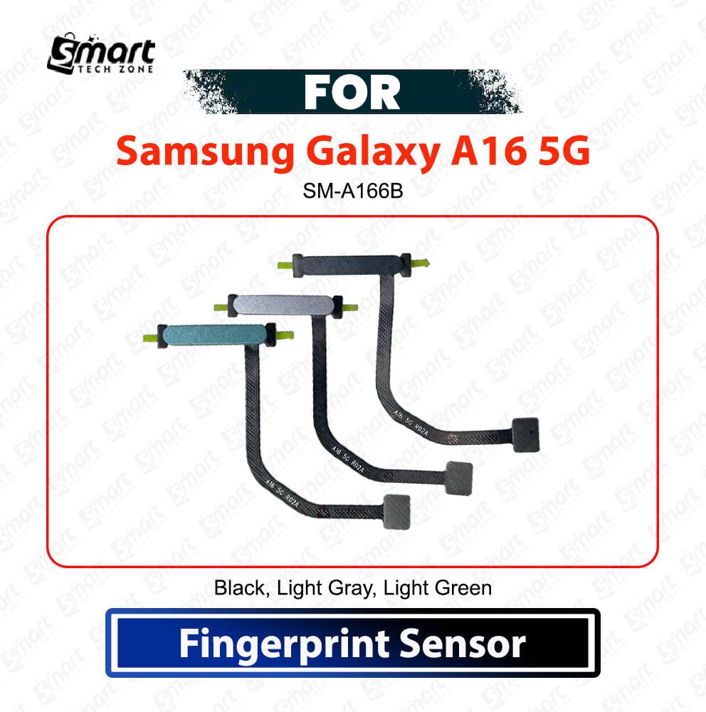 Samsung Galaxy A16 5G Fingerprint Sensor Flex Cable Home Button Scanner Replacement Repair Spare Part (SM-A166B)