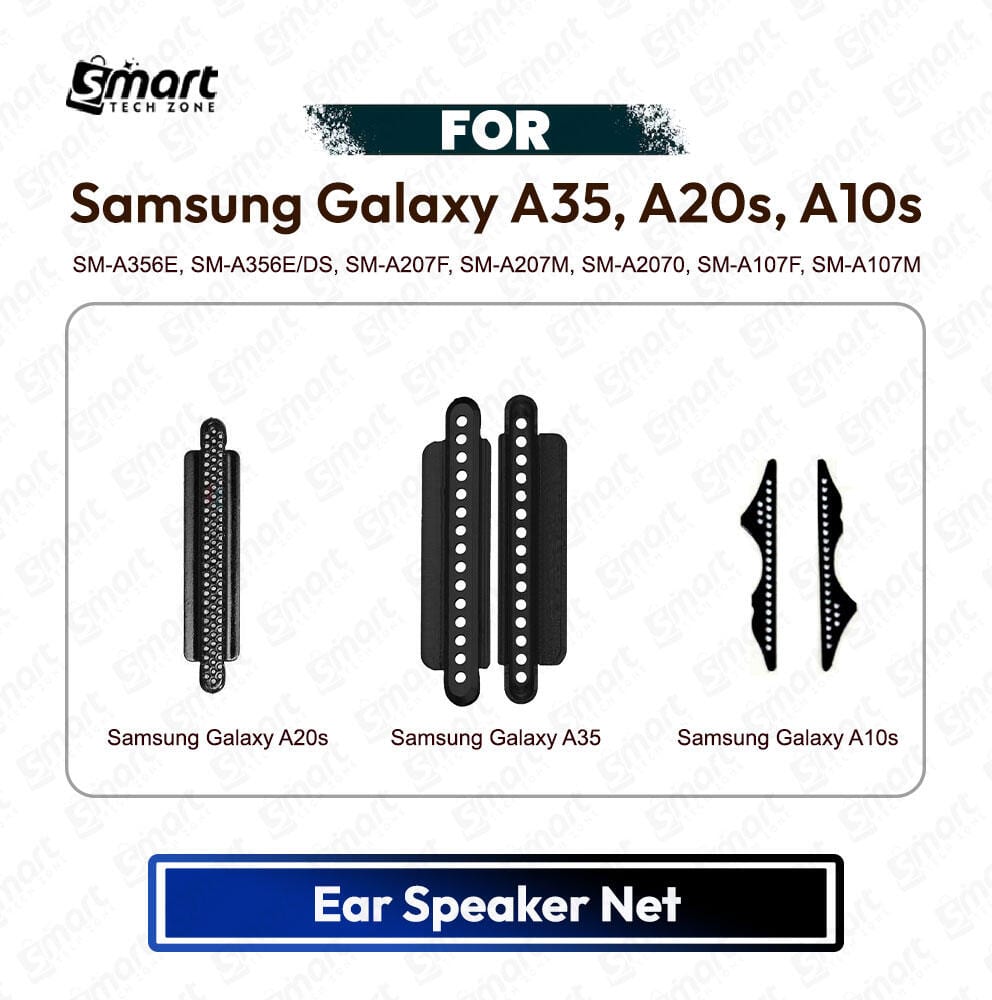 Samsung Galaxy A35, Samsung Galaxy A20s, Samsung Galaxy A10s Ear Speaker Net Anti Dust Mesh Grill Replacement Part