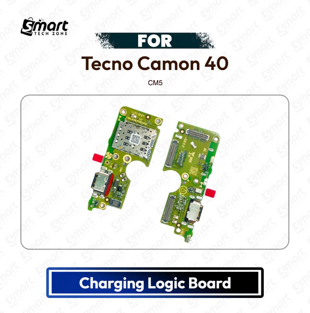 Tecno Camon 40 Charging Port PCB Sub Board USB Plug Dock Connector Logic Board Repair Spare Part CM5