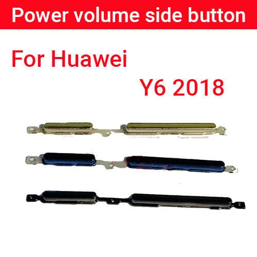 Power Volume Out Side Key Side Button For Huawei Y6 2018