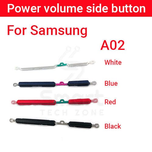Power Volume Outside Key Side Button for Samsung Galaxy A02s A02 External Volume Button + Power ON/OFF