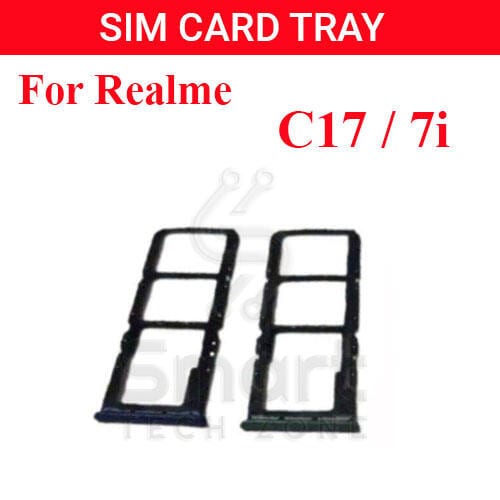 Realme C17 7i Sim Tray Micro SD Card Slot with Sim Ejector Pin Replacement Part