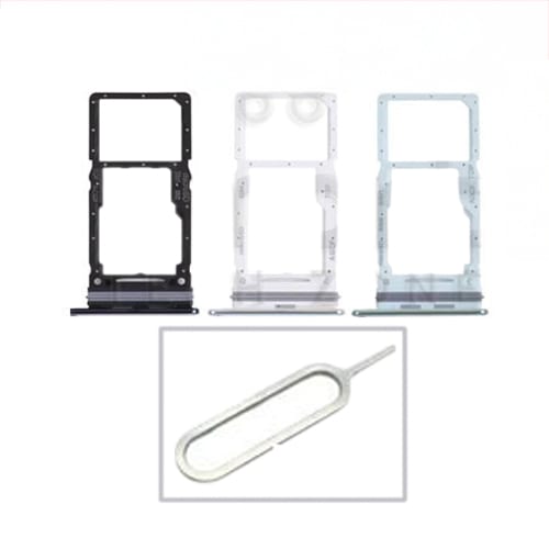 Samsung Galaxy A73 Sim Tray Micro SD Card Slot with Sim Ejector Pin Replacement Part