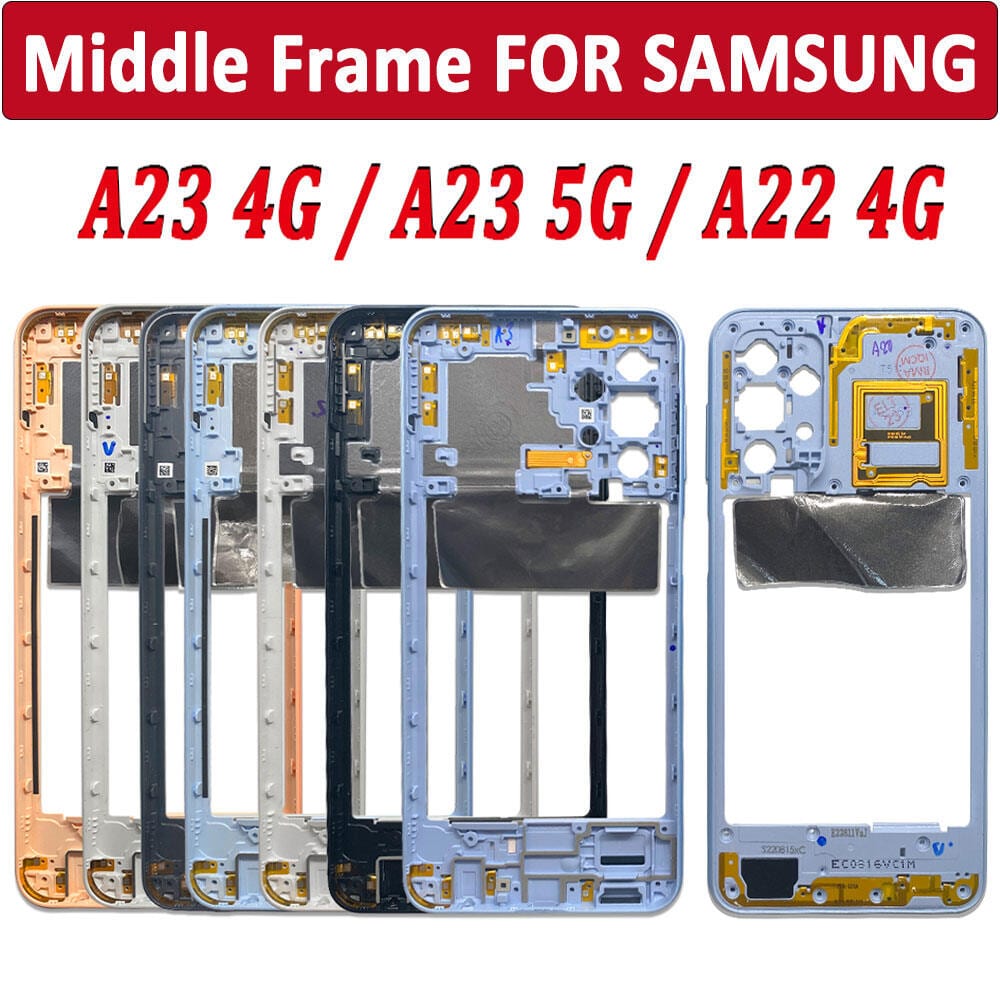 Samsung Galaxy A22 A23 4G 5G Body Side  Frame Replacement parts