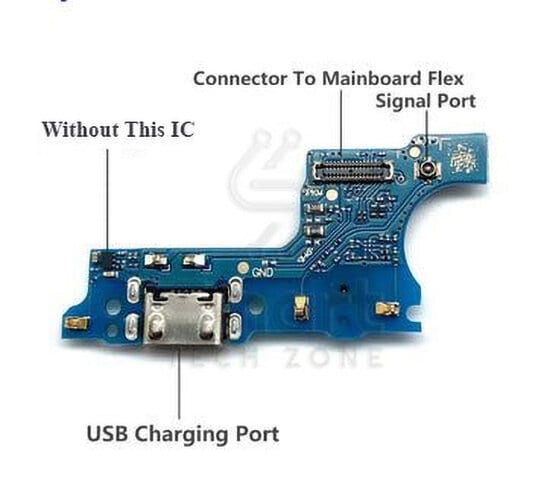 Charging Logic Board For Samsung Galaxy A01 M01 Charging Port For (SM-A015)USB Plug PCB Dock Connector Spare parts