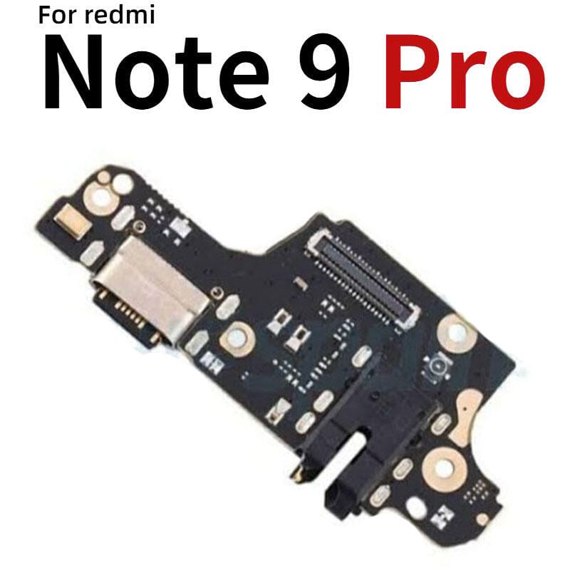 Charging Logic Board For Xiaomi Redmi Note 9 Pro Charging Port For (M2003J6B2G) USB Plug PCB Dock Connector Replacement Parts
