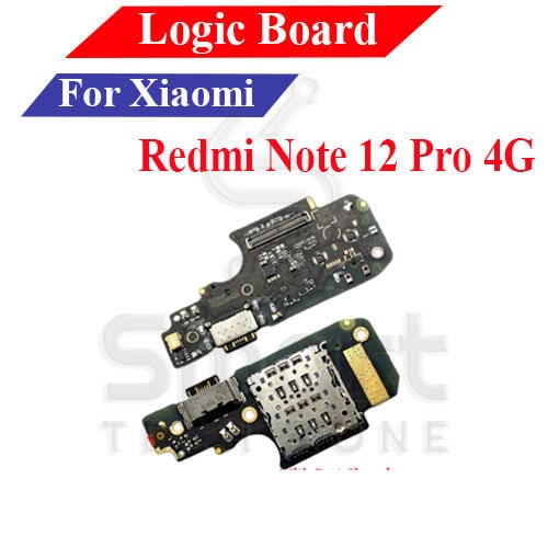Charging Logic Board For Xiaomi Redmi Note 12 Pro 4G Charging Port For USB Plug PCB Dock Connector Replacement Parts