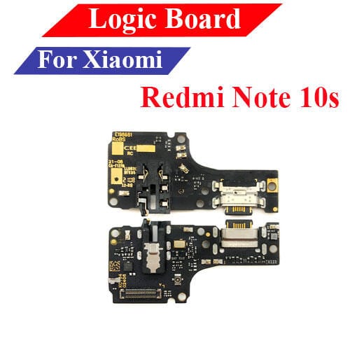 Charging Logic Board For Xiaomi Redmi Note 10S Charging Port For (M2101K7BG) USB Plug PCB Dock Connector Replacement Parts