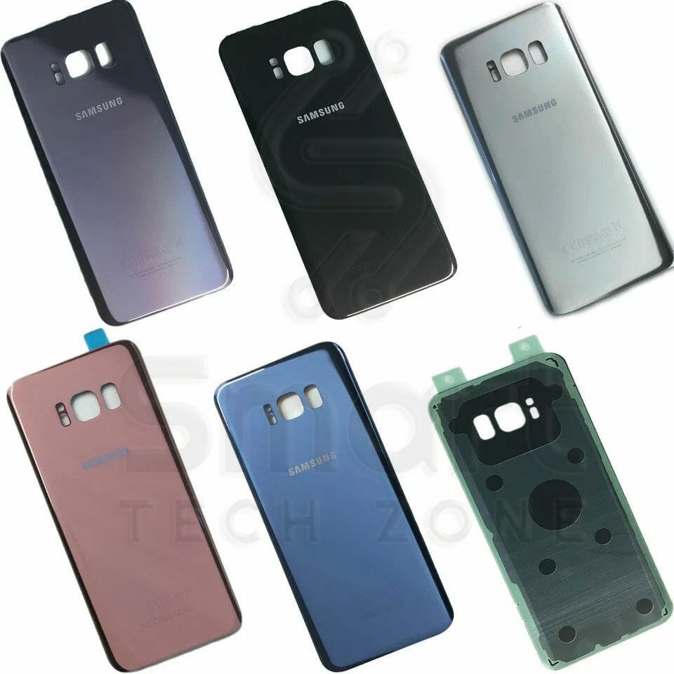 Samsung Galaxy S8 S8 Plus Back Panel/Backshell/ Casing + Without Camera Lens + Side Buttons With Logo-All Colors Available