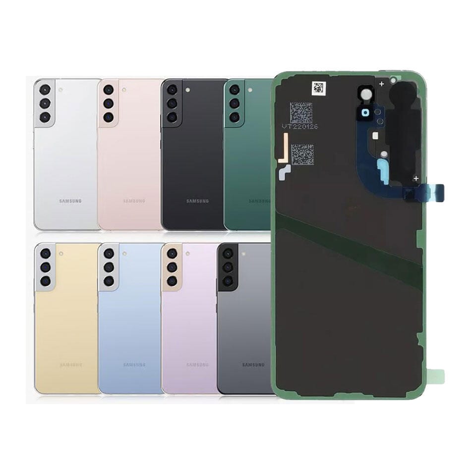 Samsung Galaxy S22 Plus Back Panel/Backshell/ Casing + Camera Lens + Side Buttons With Logo-All Colors Available