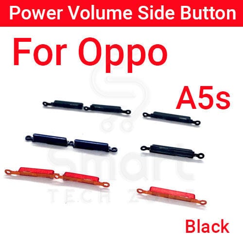 Power Volume Out Side Key Side Button For Oppo A5s External Volume Button + Power ON OFF