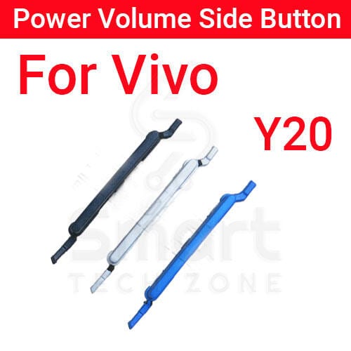 Compatible with Vivo Y20 External Side Buttons Volume Control Button Outside Side Keys