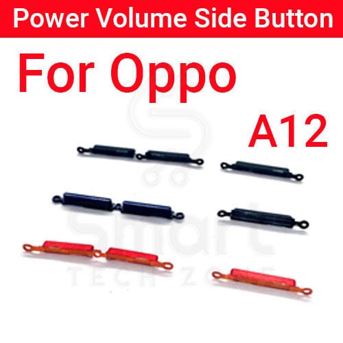 Power Volume Out Side Key Side Button For Oppo A12 External Volume Button + Power ON OFF