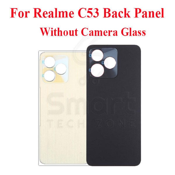 Realme C53 Back Panel/Backshell/ Casing + With/Without Camera Lens + Side Buttons With Logo-All Colors Available