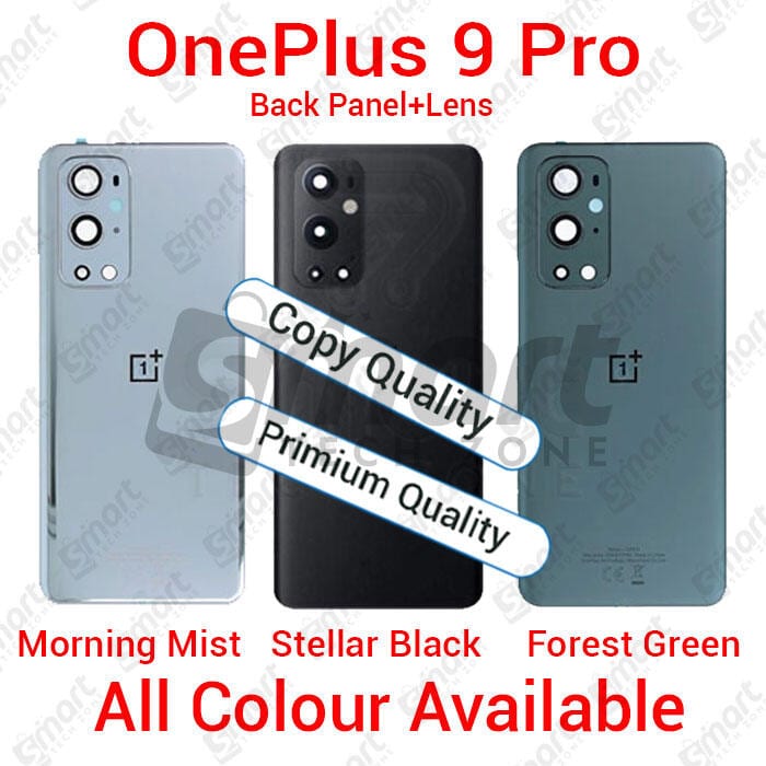 OnePlus 9 Pro Back Panel/Backshell/ Casing + With Camera Lens + Side Buttons With Logo-All Colors Available