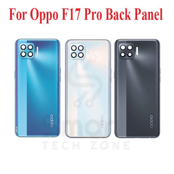 Oppo F17 Pro Back Panel/Backshell/ Casing + With Camera Lens + Side Buttons With Logo-All Colors Available